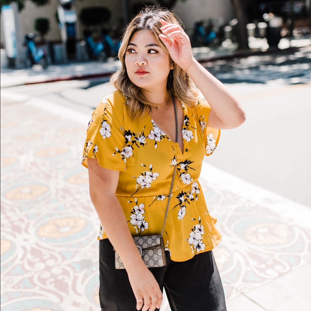 Floral blouse